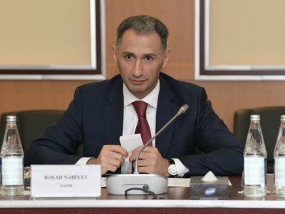 Rəşad Nəbiyev Dünya Bankının rəsmisi ilə görüşdü