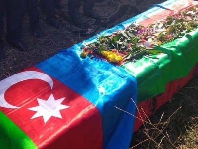 Şəhid Xəzər rayonunda torpağa tapşırıldı