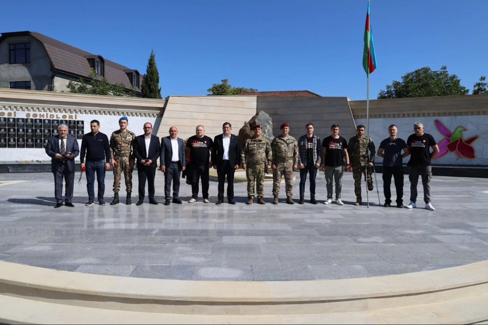Ukraynalı əsgərlərlə Qubada görüş keçirilib