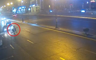 Bakıda piyada ölümünə səbəb olan QƏZALAR - ANBAAN GÖRÜNTÜLƏR