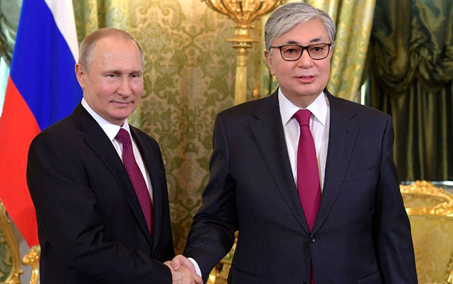 Putin Tokayevlə danışıq apardı