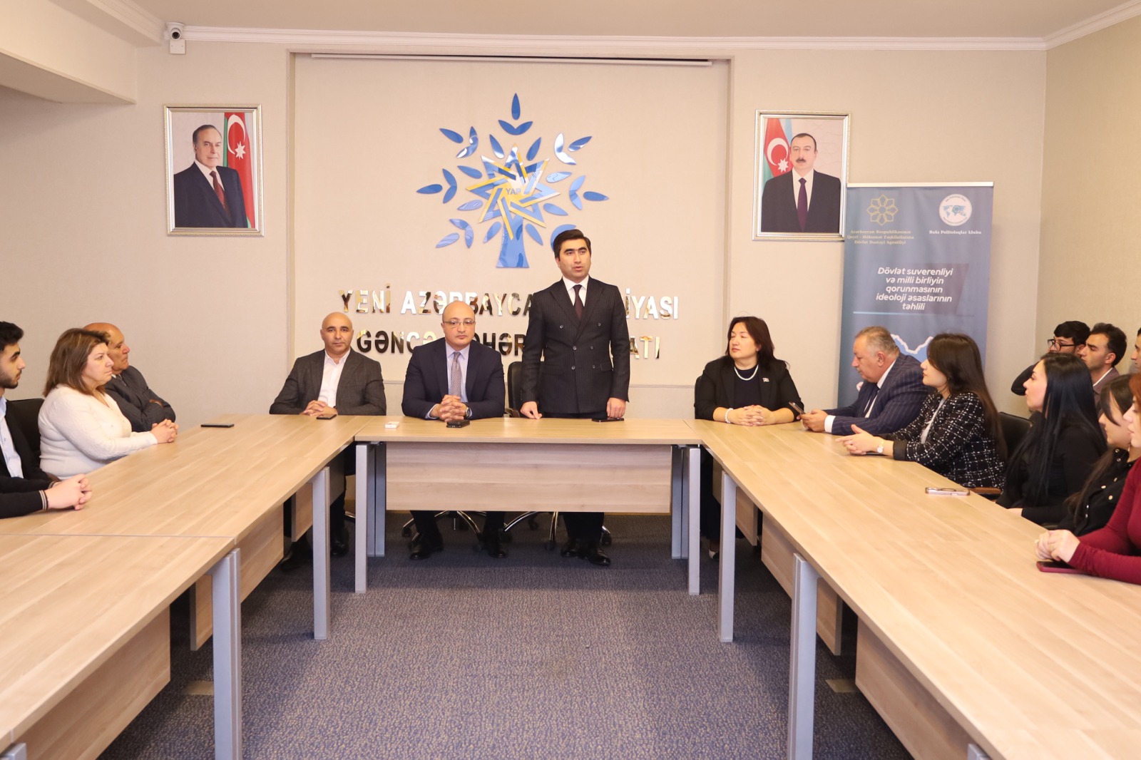 Gəncədə “Dövlət suverenliyi və milli birliyin qorunmasının ideoloji əsaslar” adlı tədbir - FOTO