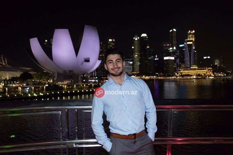 Əcnəbi qızla evlənsəm, ailəm etiraz etməyəcək - Sinqapurda yaşayan azərbaycanlı - FOTOLAR