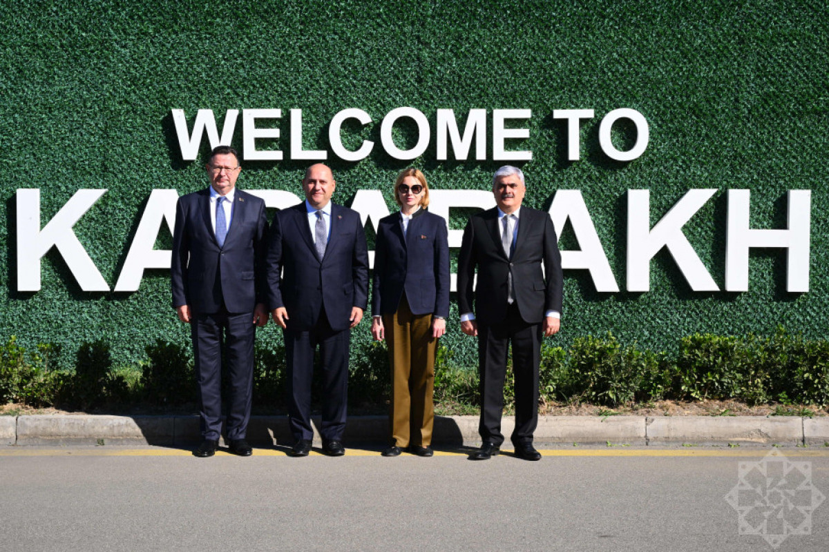 Belarus Baş nazirin müavini Füzuliyə getdi - FOTO