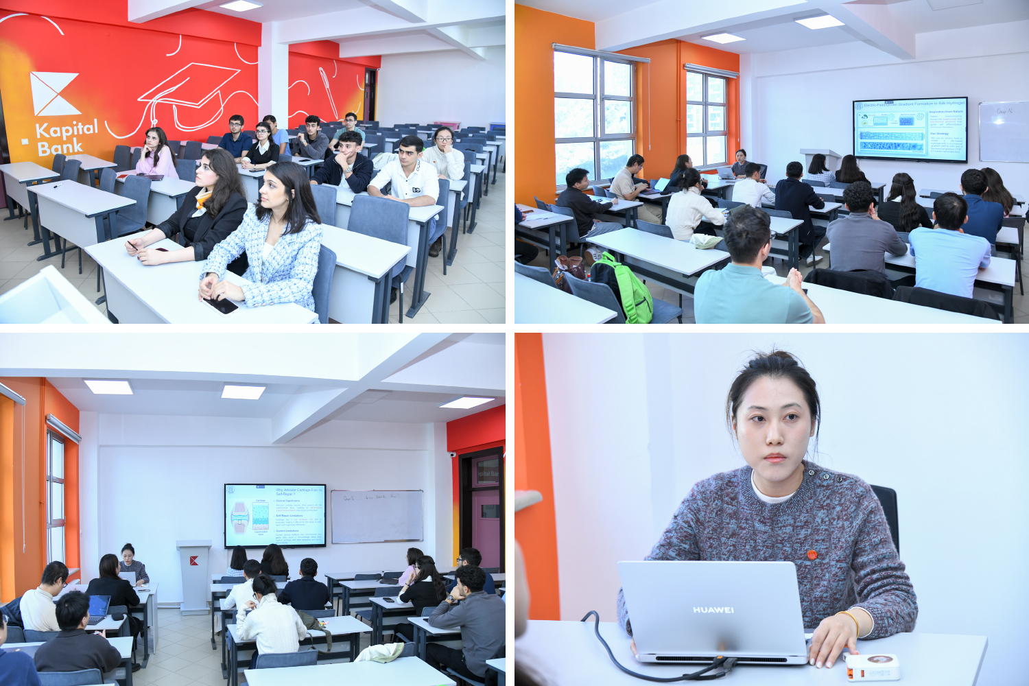 Çinli doktorantlar BMU-da keçirilən seminarda tədqiqatlarını təqdim etdi