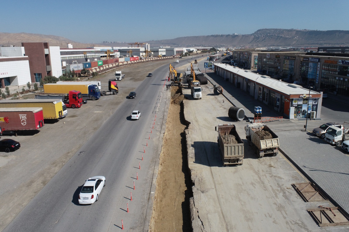 Lökbatanda 23 kilometrlik kollektor və sutəmizləyici qurğu tikilir - FOTOLAR