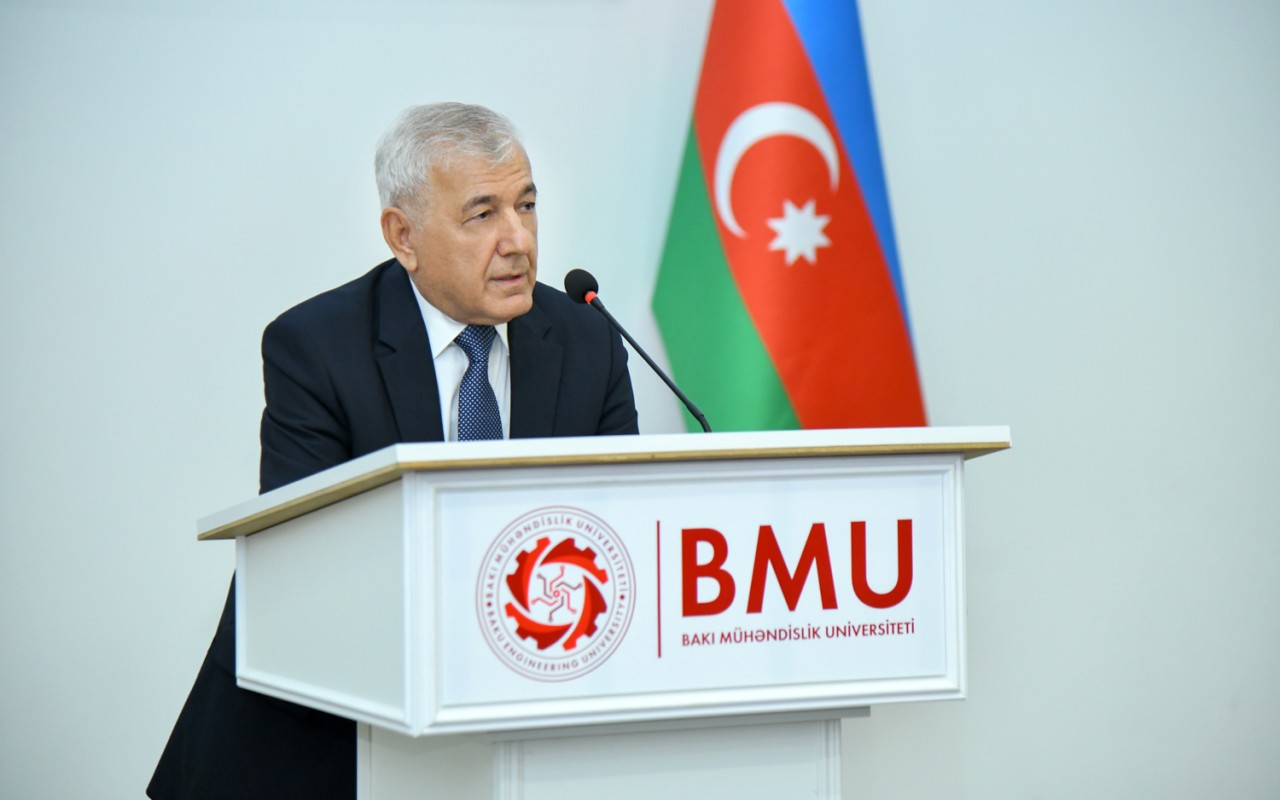 BMU-nun rektoru ikili diplom proqramından danışdı - FOTOLAR