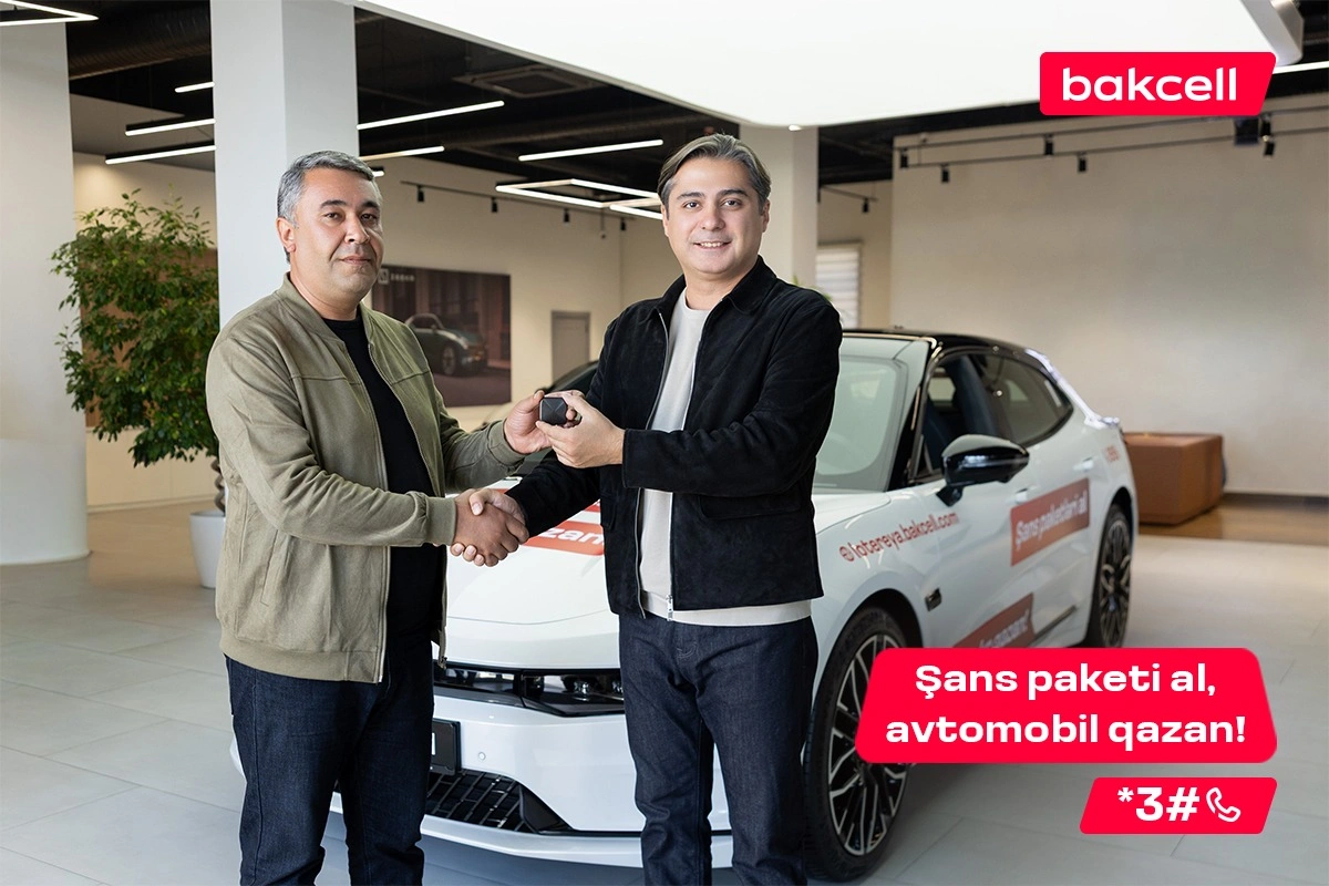 Cəmi 1 AZN-lik "Şans" paketi ilə avtomobil qazandı
