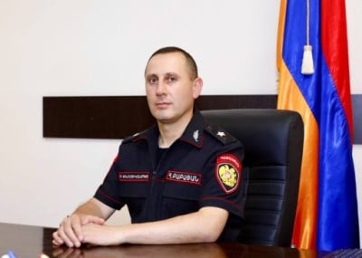 Ermənistada Polis Mühafizəsinə komandir təyin edilib