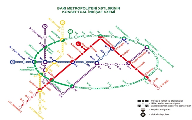 Zaur Hüseynov Bakıda yeni metro stansiyalarının harda tikiləcəyini ...