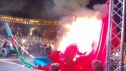 Revanşist ermənilər Azərbaycan bayrağını yandırdı - VİDEO