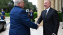 İlham Əliyev Füzulidə Lukaşenkonu qarşıladı
