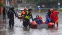 Avropada leysan yağışlar - İnsanlar xilas edildi, maşınlar su altında qaldı 