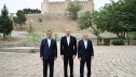 3 ölkənin lideri Şahbulaq qalasında - FOTO