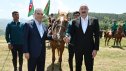 Qurbanqulu Berdiməhəmmədova Qarabağ atı hədiyyə edildi