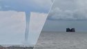 Xəzər dənizində tornado - FOTO
