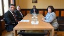 Sahibə Qafarova Simonyan arasında görüş BAŞLADI