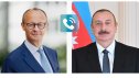 İlham Əliyev Almaniya kansleri ilə yaxın şərqi müzakirə etdi