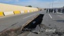 Magistral yol çökdü, Bakıya giriş bağlandı