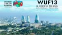 Bakıda WUF13 başlayır