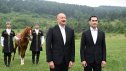 İlham Əliyev Türkmənistan Prezidentinə Qarabağ atı hədiyyə etdi - FOTO