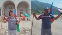 Bakıdan piyada yola çıxan veteran Şuşaya çatdı - VİDEO