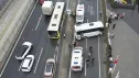 Türk Hava Yolları əməkdaşlarını daşıyan avtobus qəzaya düşüb