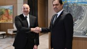 İlham Əliyev İraq parlamentinin sədrini qəbul edib
