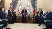 Azərbaycan deputatları Ersin Tatarın qəbulunda - FOTO