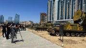 Xocalıda tapılan raket kompleksi Hərbi Qənimətlər Parkında - FOTO