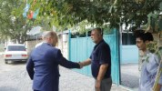 Ceyhun Məmmədov şəhid ailələrinə baş çəkib - FOTO