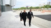 İlham Əliyev Yevlax Olimpiya İdman Kompleksində - FOTO