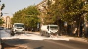 Bakının 556 küçəsi yuyuldu - FOTO