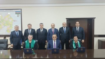 Goranboyda “Heydər Əliyevin 100 illiyi” yubiley medalı sahiblərinə təqdim olundu