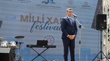 Milli Xalça Festivalının açılışı oldu - FOTO