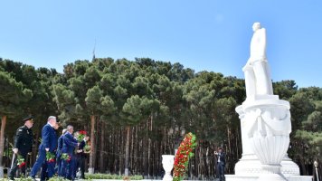 Abşeronda Milli Qurtuluş Günü qeyd edilib - FOTOLAR