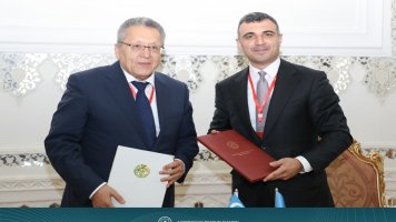 Azərbaycanla Özbəkistan Mərkəzi Bankları arasında anlaşma memorandumu imzalandı