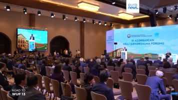 &ldquo;Euronews&rdquo;: Azərbaycan WUF13 ilə qlobal şəhər dialoquna töhfə verir