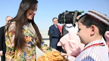 Leyla Əliyeva Türkmənistan səfərindən paylaşım etdi