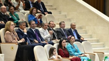 Leyla Əliyeva Türkmənistan səfərindən paylaşım edib - VİDEO