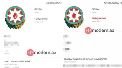 Elektron diplomların&nbsp;tərtibatı ilə&nbsp;bağlı maraqlı məqam - GÖRÜNTÜ