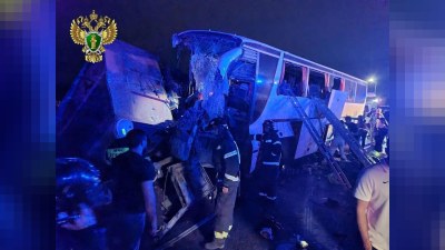 Gürcüstan-Moskva avtobusunda AĞIR QƏZA: 5 ölü, 38 yaralı var