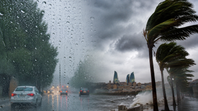 Hava kəskin dəyişir: Yağış, leysan, külək