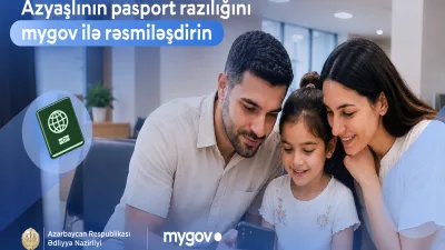 Pasport üçün razılıq ərizəsi &ldquo;mygov&rdquo;a köçürüldü