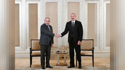 İlham Əliyevlə Paşinyan görüşəcək - GÖRÜNTÜ