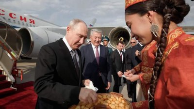 Putin də Qırğızıstana getdi - bir sıra liderlərlə görüşəcək