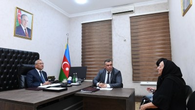 Rövşən Rzayev vətəndaş qəbulu keçirib - GÖRÜNTÜ
