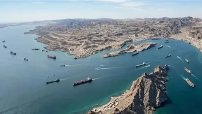 Hörmüz boğazı&nbsp;bağlandı