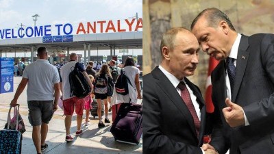 Rusiyadan gələnlər&nbsp;Antalyada&nbsp;turist axınının&nbsp;mühüm tərkibidir
