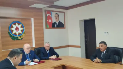 Əhliman Əmiraslanov Ağsaqqalların hesabat-seçki konfransında iştirak etdi